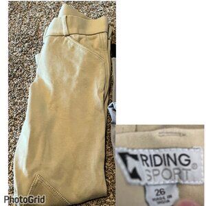 Riding Sport Women's Beige Pants